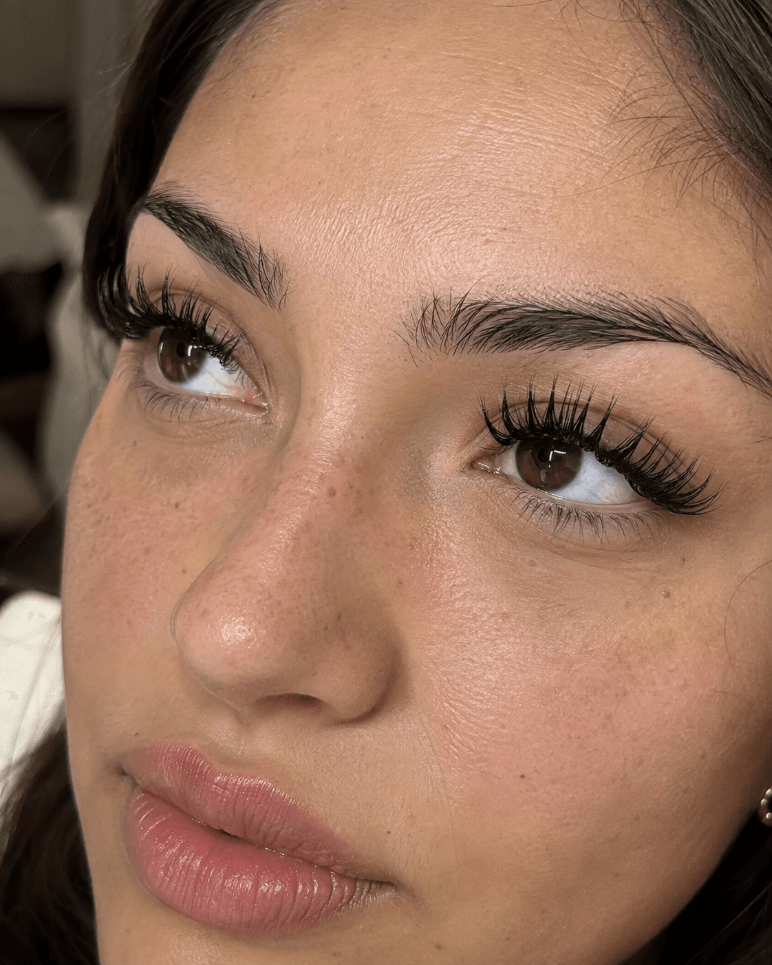 Pose wet set — L'effet mascara — Extensions de cils Maison Maleika